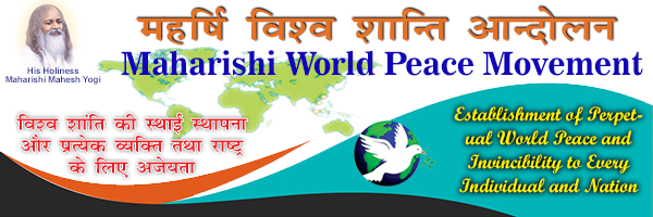 Maharishi world peace movement